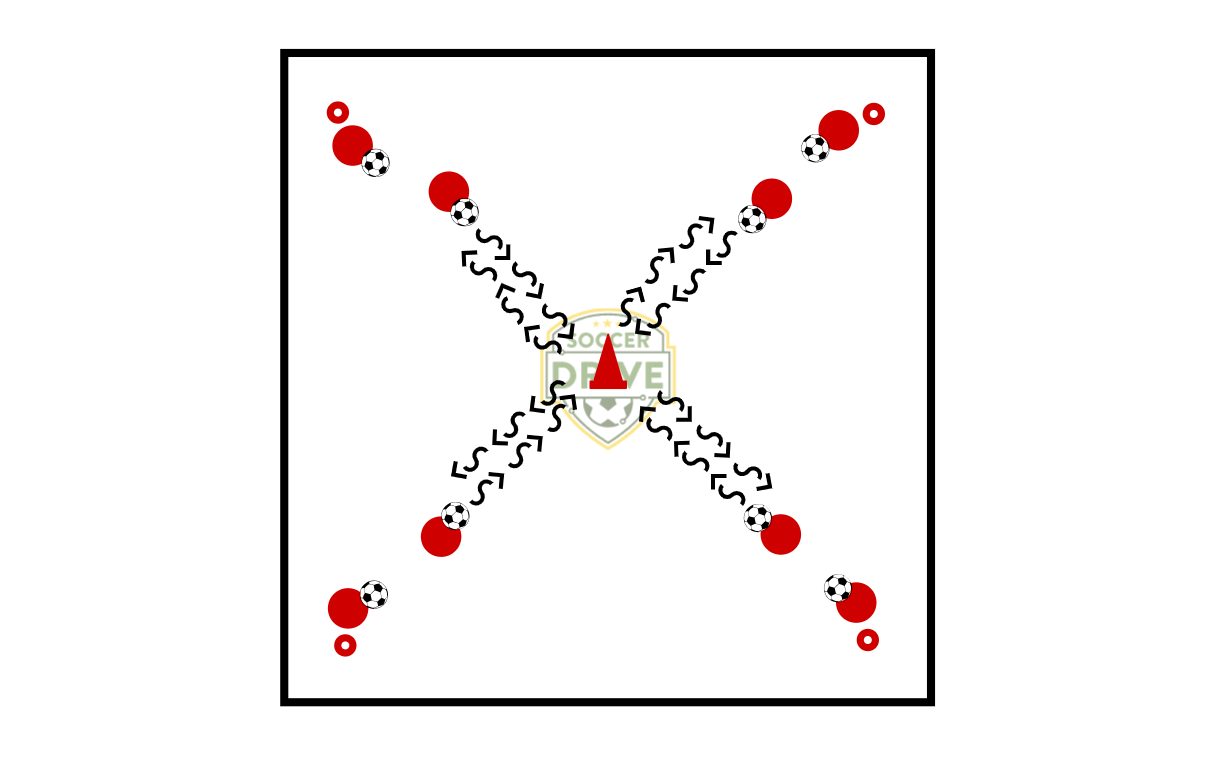 Dribbling and Turning          