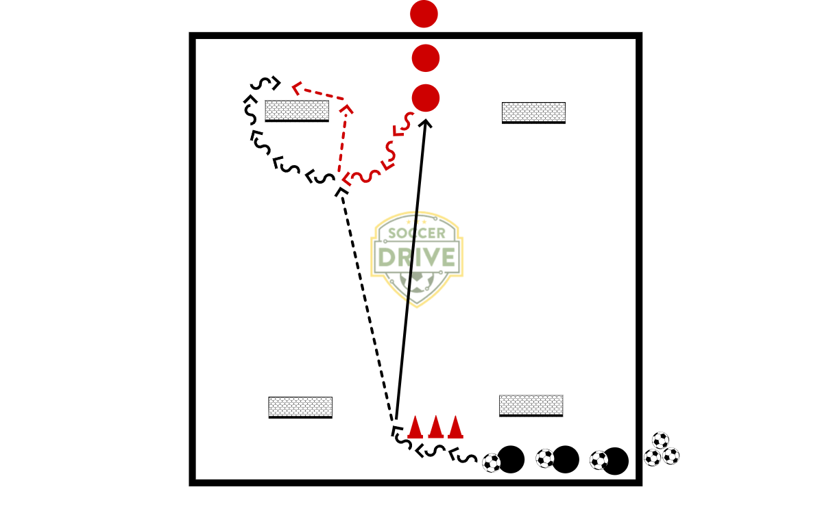1v1 Transition Game          
